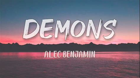 demon lyrics|demons lyrics alec benjamin.